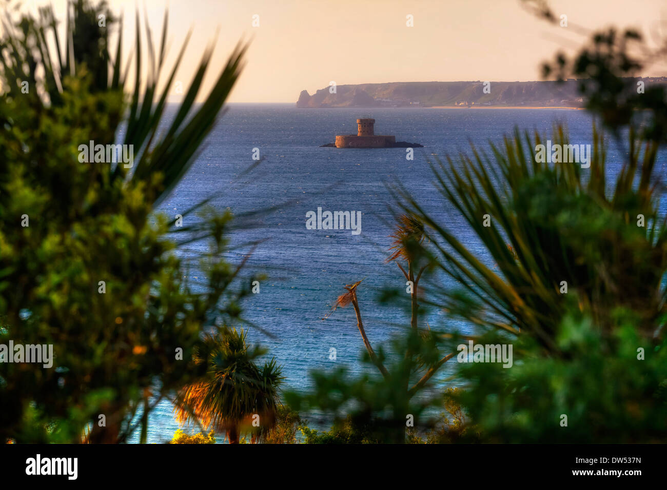 St Ouen Bucht La Stockfoto