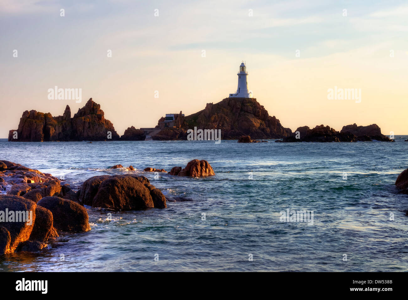 La Corbiere Leuchtturm St. Stockfoto