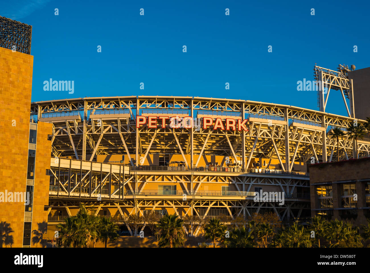 Petco Park. San Diego, California, Vereinigte Staaten von Amerika. Stockfoto