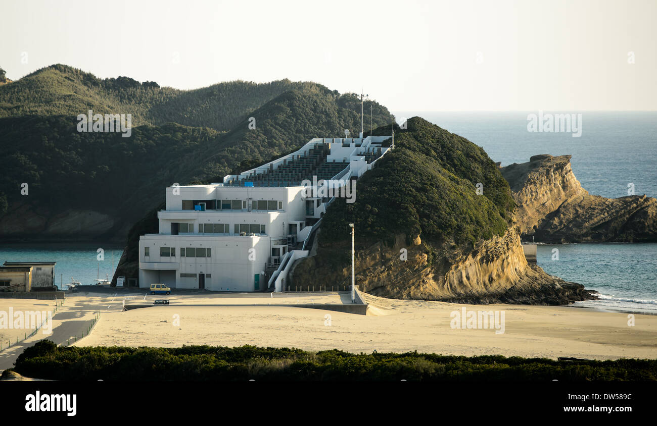 Die Mission der NASA Global Precipitation Measurement (GPM) in Zusammenarbeit mit JAXA hat zum Ziel, genaue und globale Niederschlagsdaten für Klima- und Wetterstudien bereitzustellen. Stockfoto