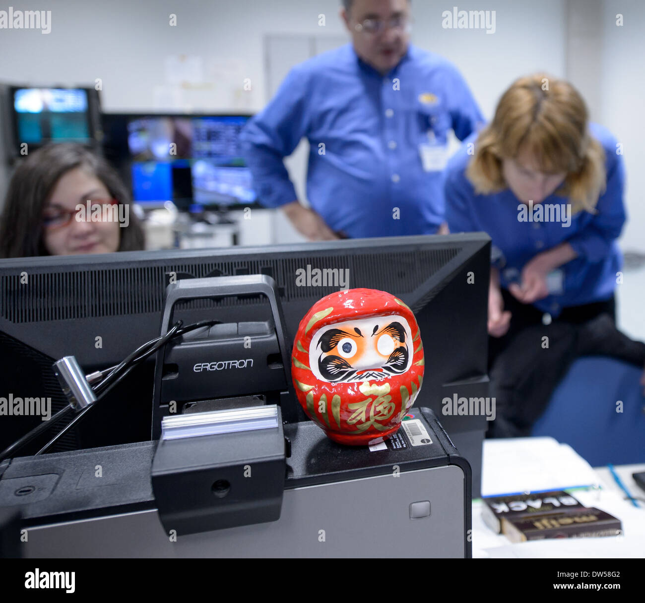 Die in Zusammenarbeit mit JAXA entwickelte Global Precipitation Measurement (GPM) Mission der NASA zielt darauf ab, globale Niederschläge und Schneefälle aus dem Weltraum zu überwachen. Die Mission nutzt fortschrittliche Satellitentechnologie, um Wettervorhersagen und Klimaforschung weltweit zu verbessern. Stockfoto