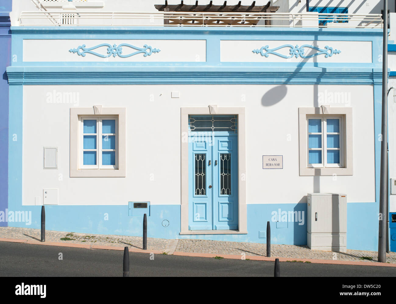 Casa Beira-Mar Seaside home Albufeira, Algarve, Portugal, Europa Stockfoto