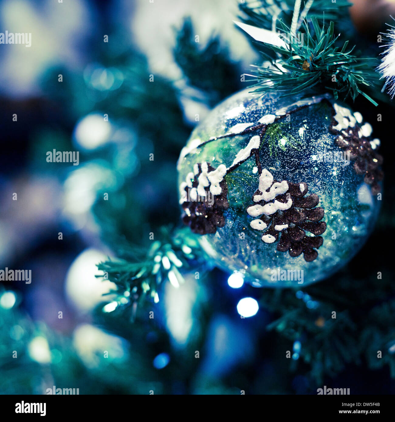 Weihnachtskarte Stockfoto