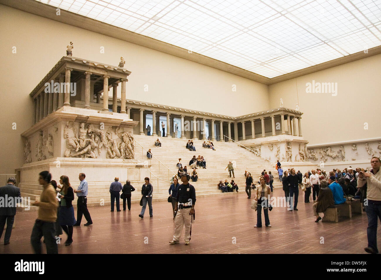 PergamonMuseum, Zeus Altar, Berlin Stockfotografie Alamy