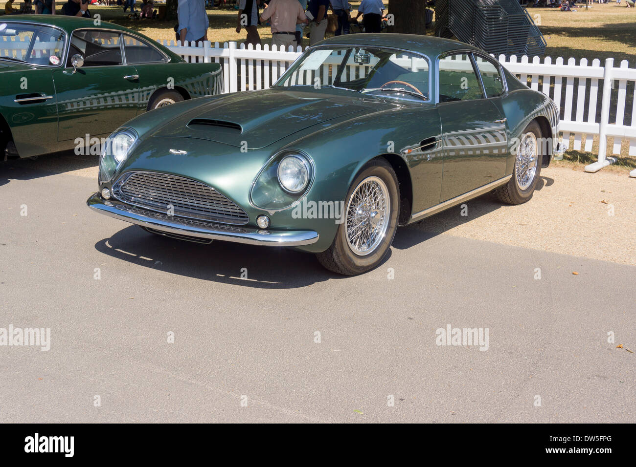 Aston Martin LAGONDA?? RAPIDE (1960-1963), Aston Martin Timeline, hundertjährigen Feier 2013 100 Jahre Aston Martin, Kensington Park, London, Vereinigtes Königreich, Europa Stockfoto