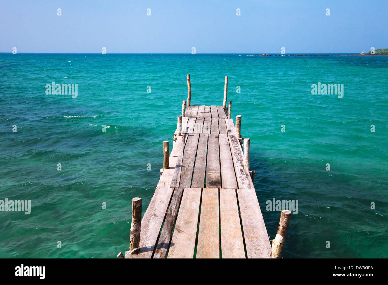 schöner Strand auf Koh Kood Insel, Thailand Stockfoto