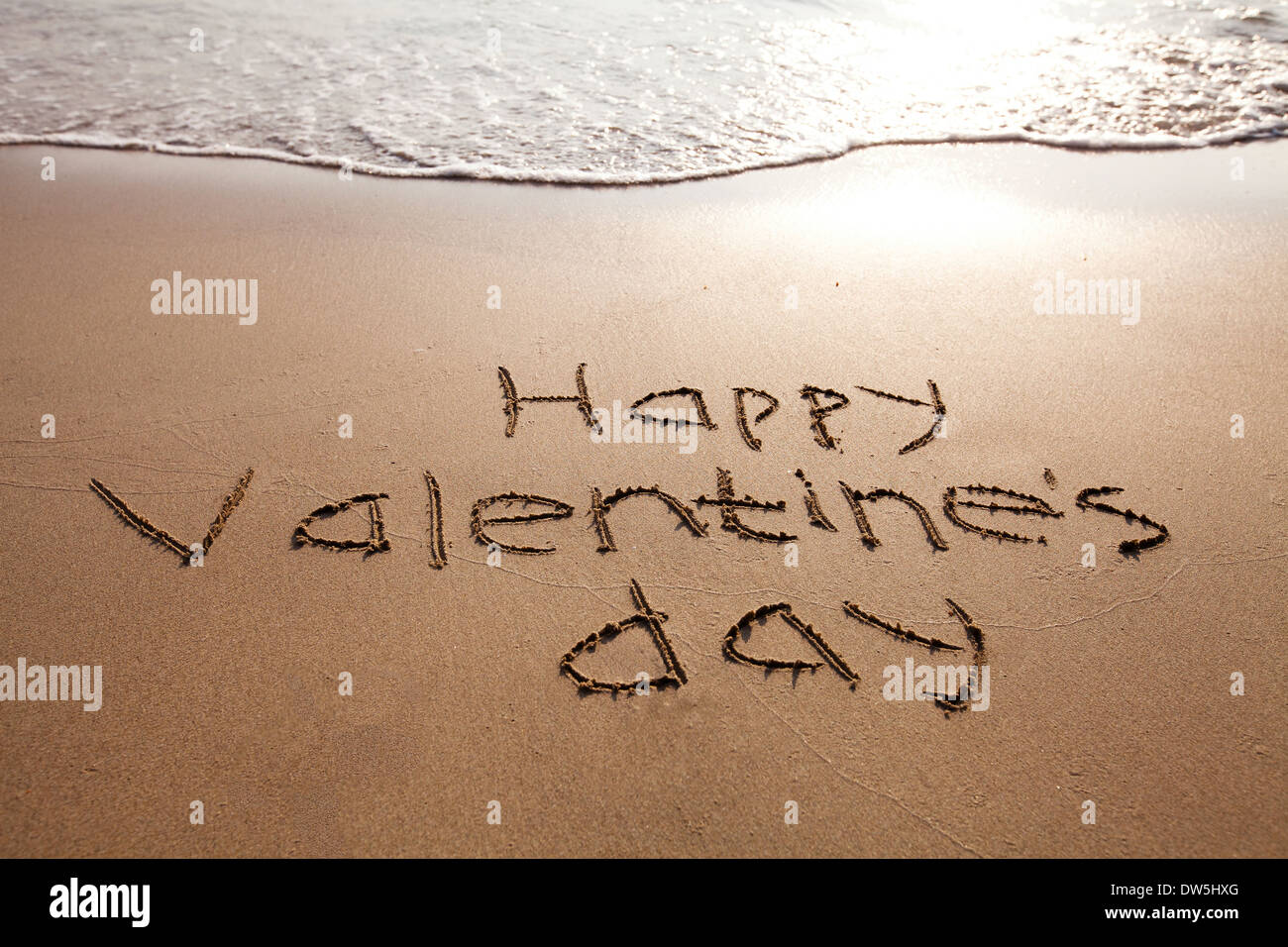 Happy Valentinstag Stockfoto