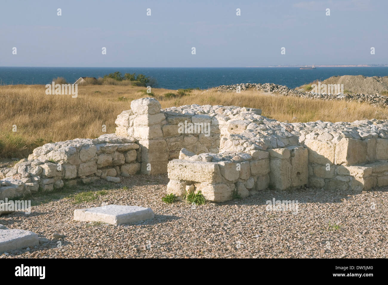 Chersonesos Taurica Ruinen, Freilichtmuseum in Sewastopol, Ukraine Stockfoto