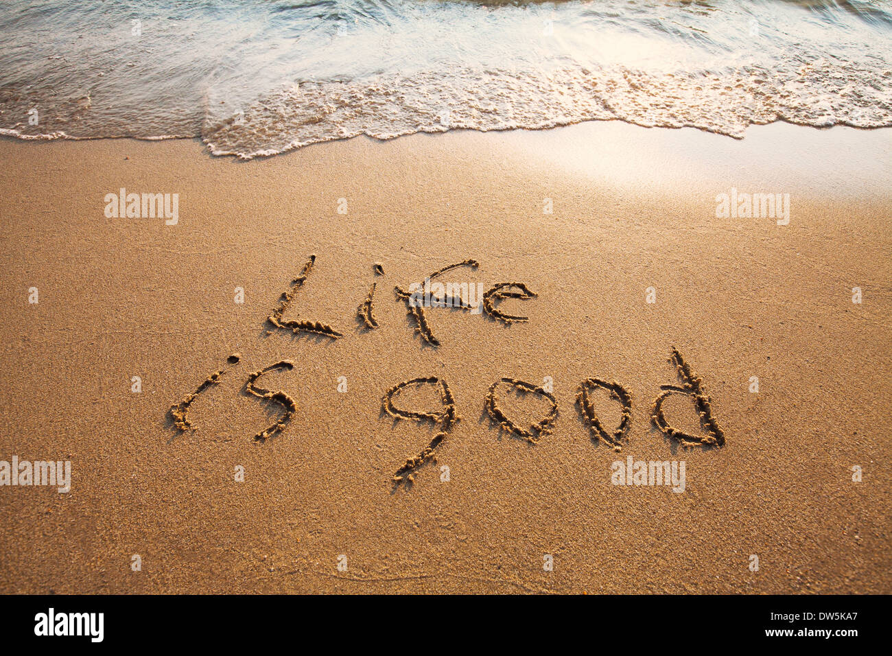 Wohlbefinden Stockfoto