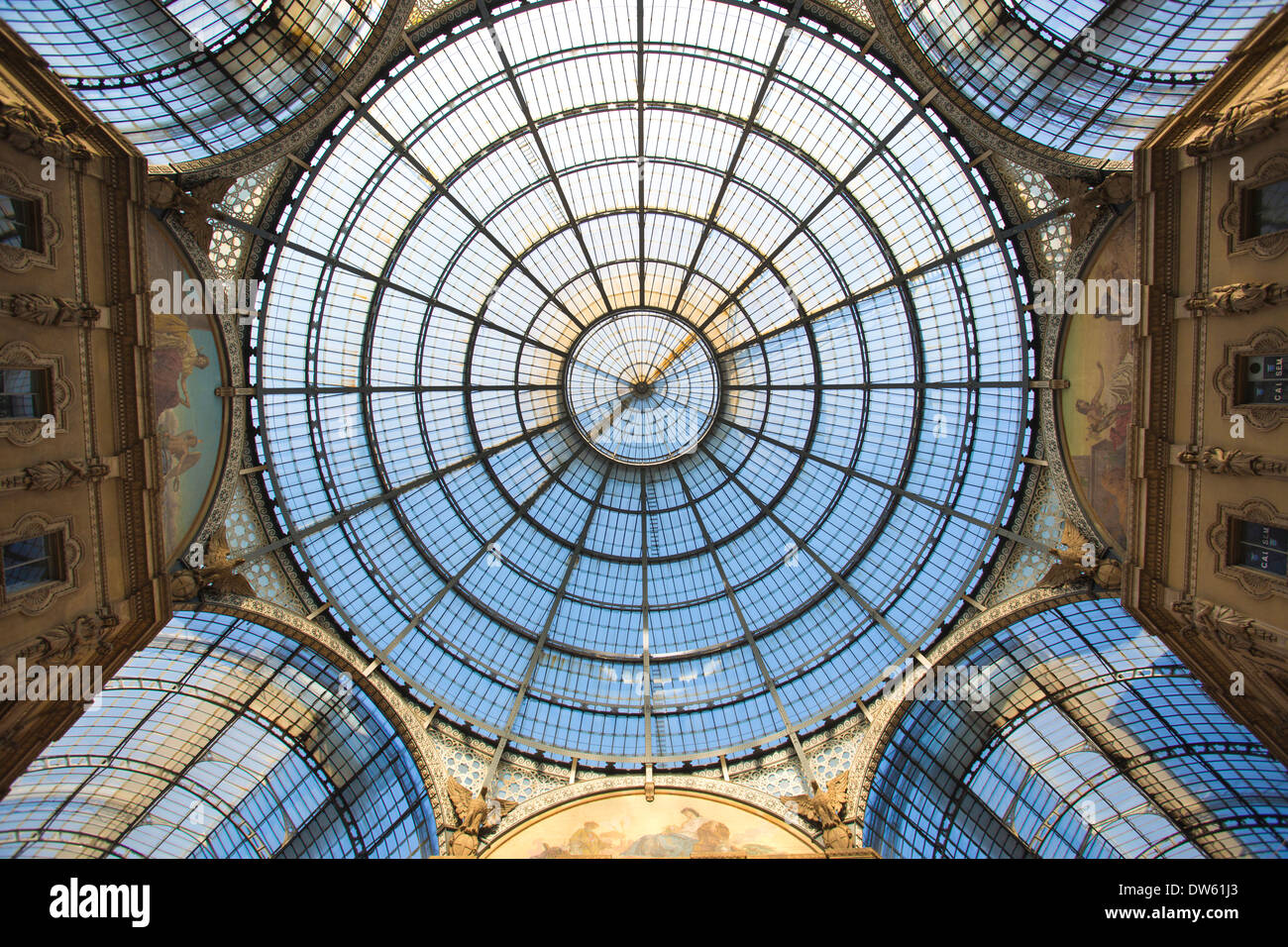 Galleria Vittorio Emanuele II, Mailand, Italien Stockfoto