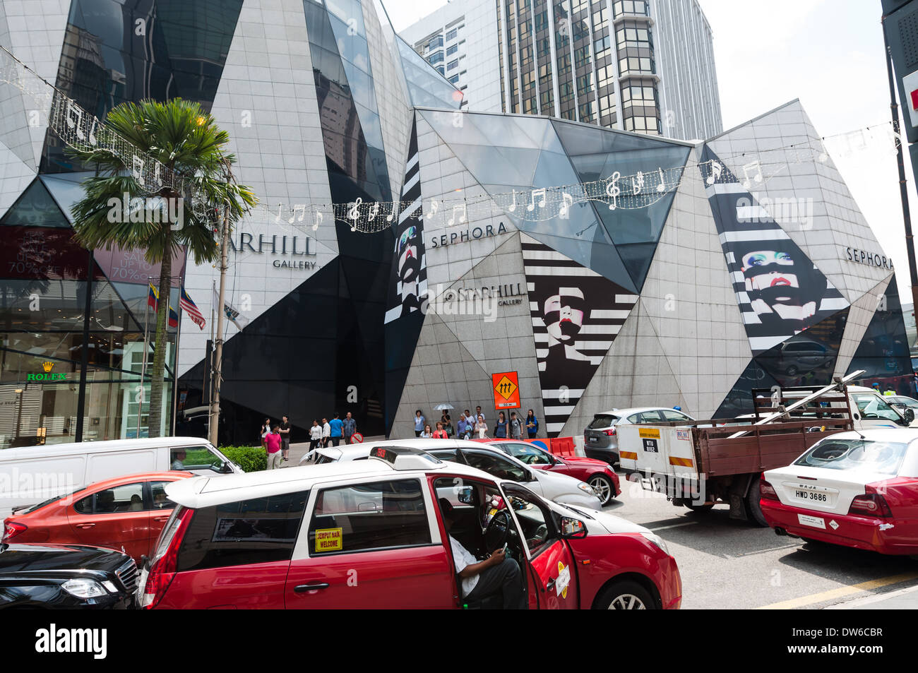 Die Starhill Gallery in Bukit Bintang, Kuala Lumpur. Stockfoto