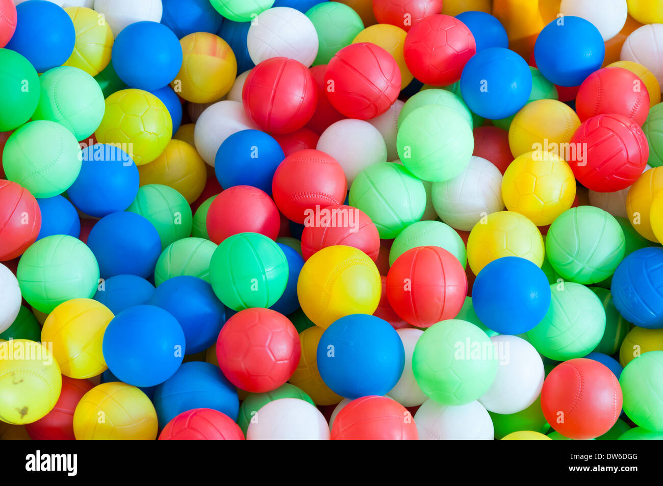 Ein Kugelschreiber in einem Kindergarten oder Kindertagesstätte. Stockfoto