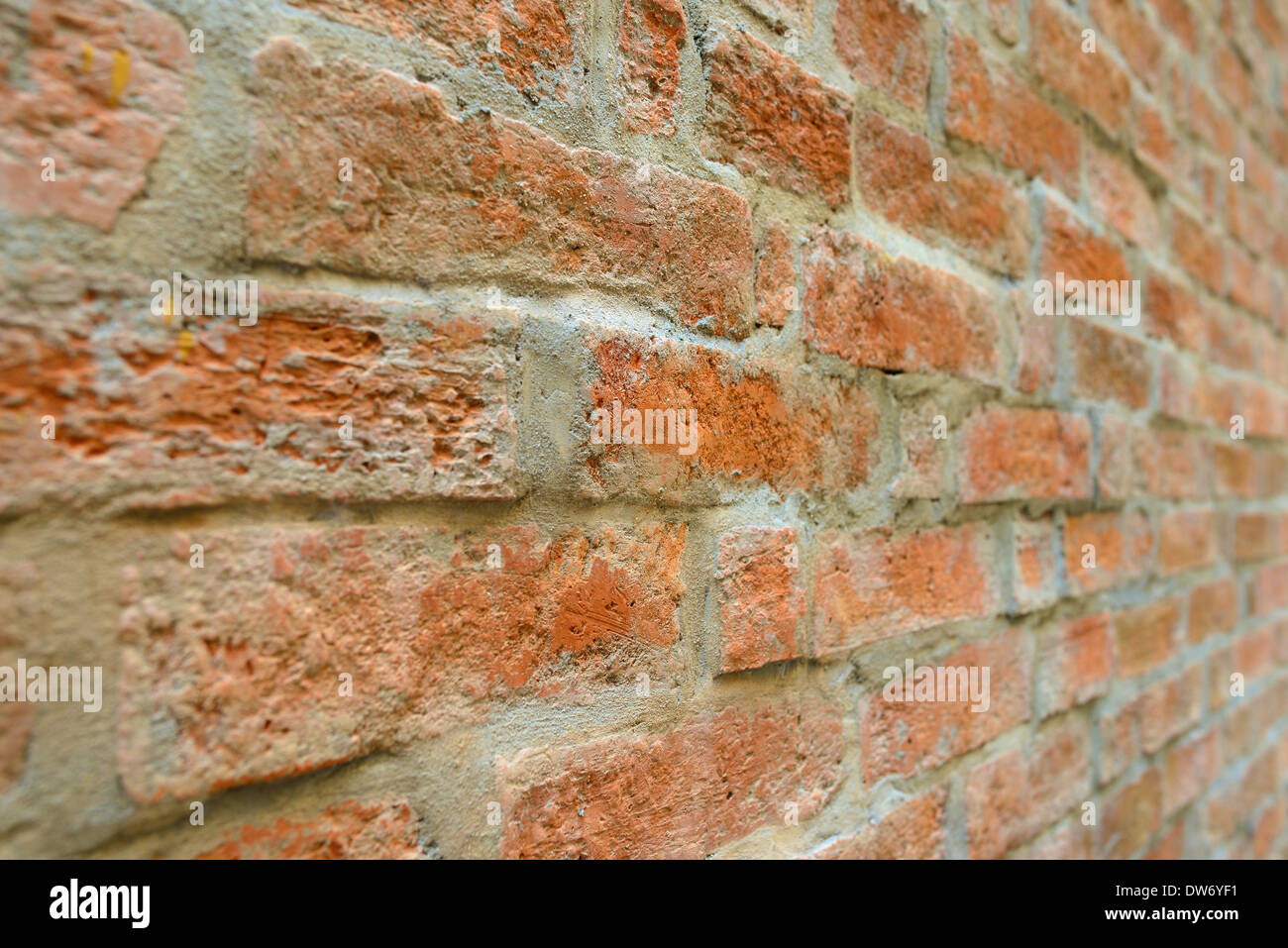 Ziegelmauer Stockfoto