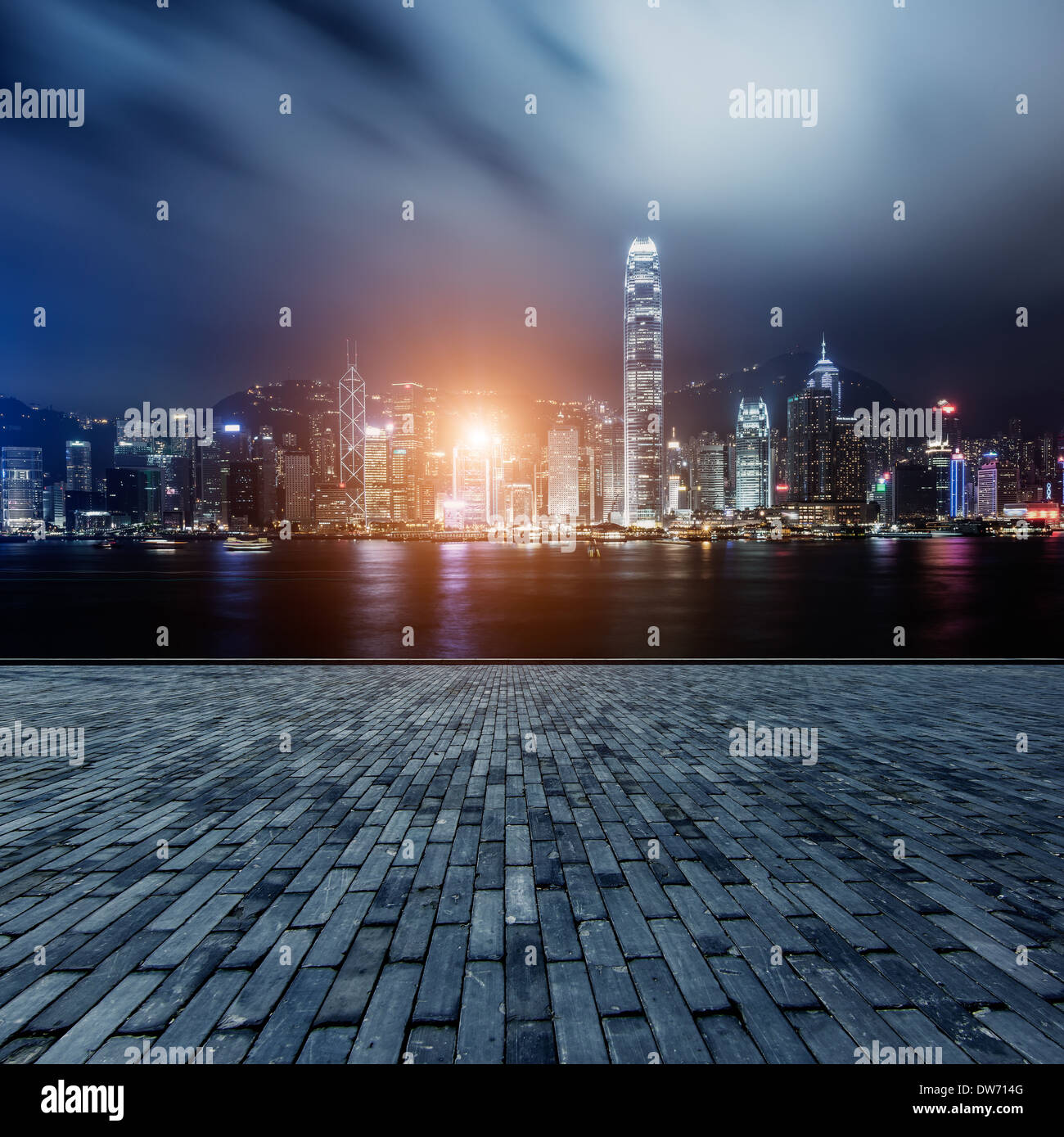 Architektur Asien Asiatische Hintergrund schön Schönheit Geschäft beschäftigt China chinesische Stadt Stadtbild bunte Innenstadt Econom Bau Stockfoto