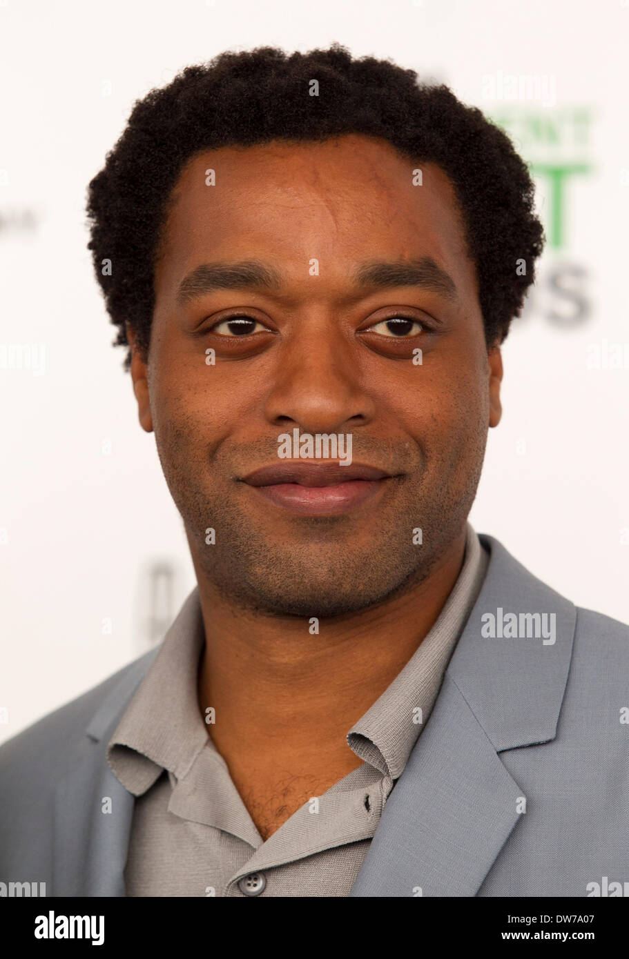 CHIWETEL EJIOFOR 2014 INDEPENDENT SPIRIT AWARDS SANTA MONICA USA 01 März 2014 Stockfoto