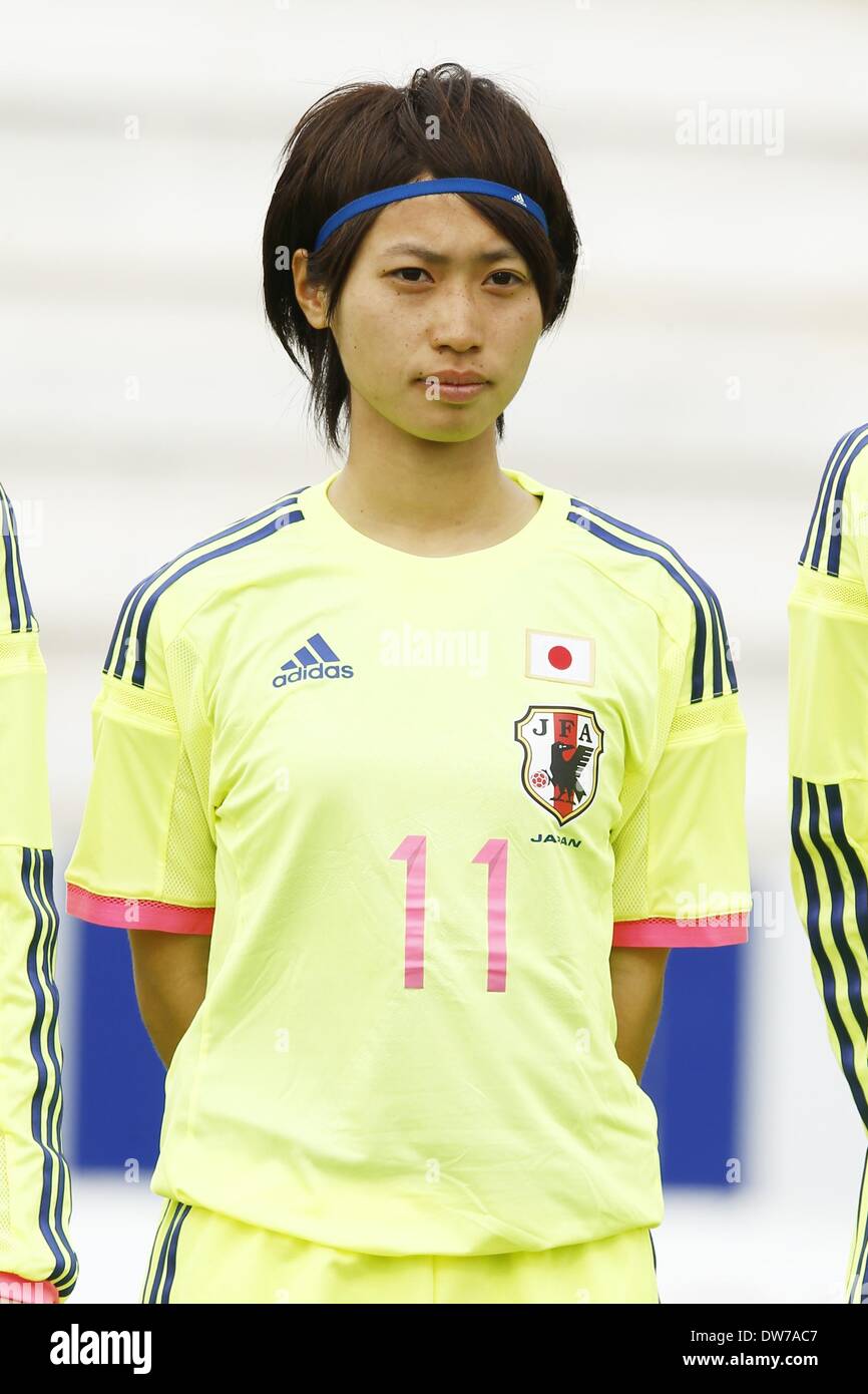 La Manga, Spanien. 1. März 2014. Yoko Tanaka (JPN) Football / Soccer: "La Manga Cup Frauen unter 23 nationalen Team-Turnier" match zwischen u-23-Japan 0-1 u-23-USA im La Manga Club Professional Football Centre in La Manga, Spanien. © AFLO/Alamy Live-Nachrichten Stockfoto