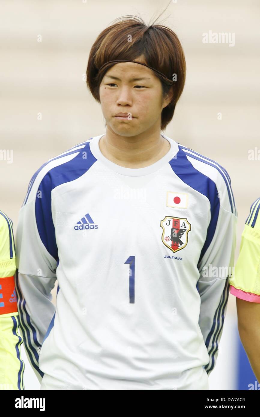 La Manga, Spanien. 1. März 2014. Rei Takenaka (JPN) Football / Soccer: "La Manga Cup Frauen unter 23 nationalen Team-Turnier" match zwischen u-23-Japan 0-1 u-23-USA im La Manga Club Professional Football Centre in La Manga, Spanien. © AFLO/Alamy Live-Nachrichten Stockfoto