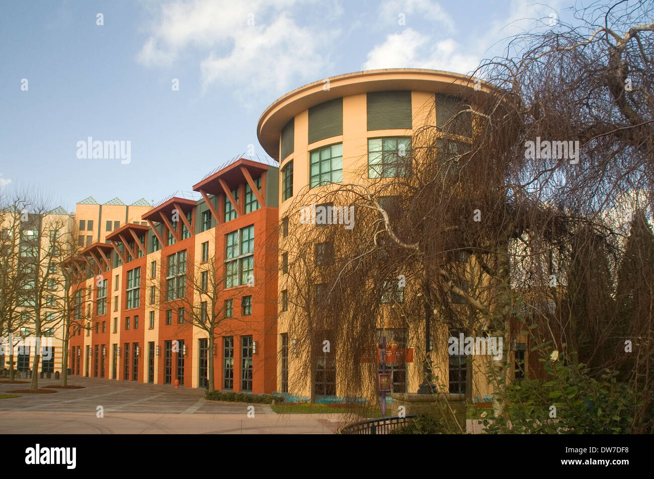 Hotel in New York, Disneyland, Paris Stockfoto