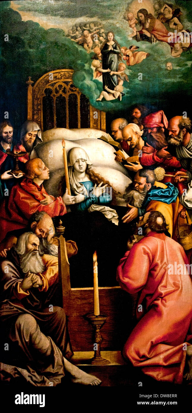 Tod der Jungfrau 1520 Anhänger von Hans Baldung Grien Frankreich Französisch Stockfoto