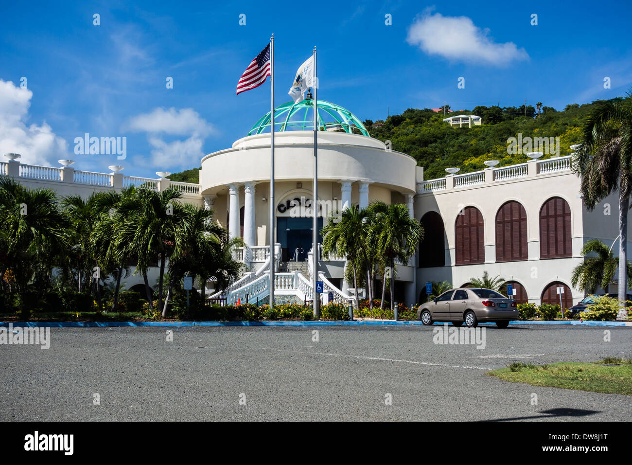 Casino im Divi Carina Bay am östlichen Ende von St. Croix, Amerikanische Jungferninseln. Stockfoto