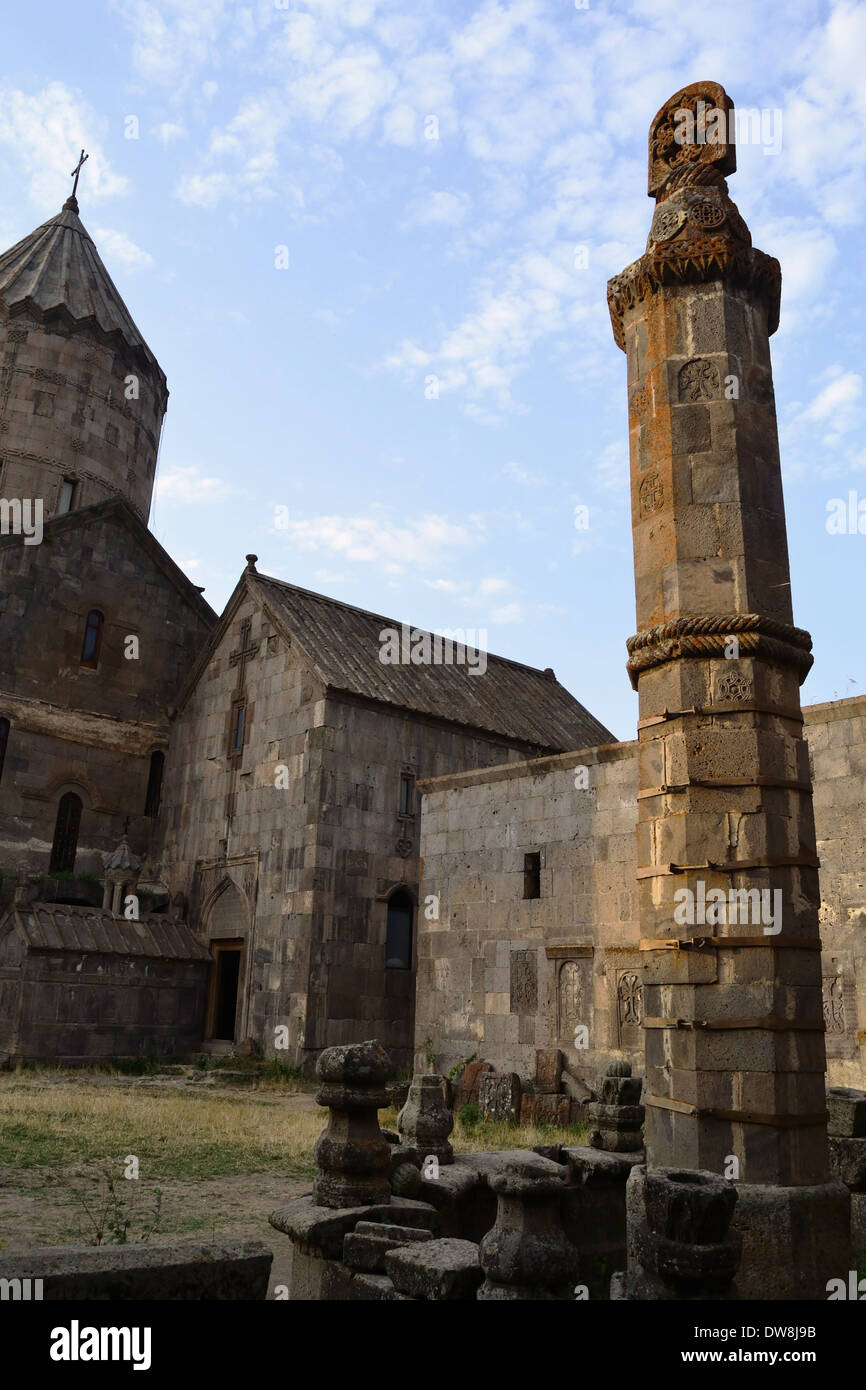 Altes Kloster Tatev in Armenien Stockfoto