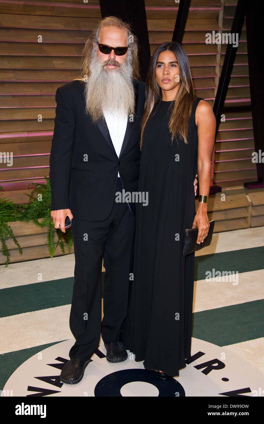 RICK RUBEN 2014 VANITY FAIR LOS ANGELES USA 03 März 2014 Stockfoto