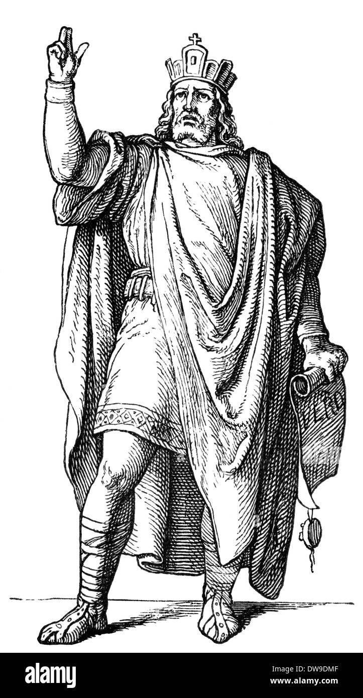 Louis (auch Ludwig oder Lewis) der deutschen Stockfoto