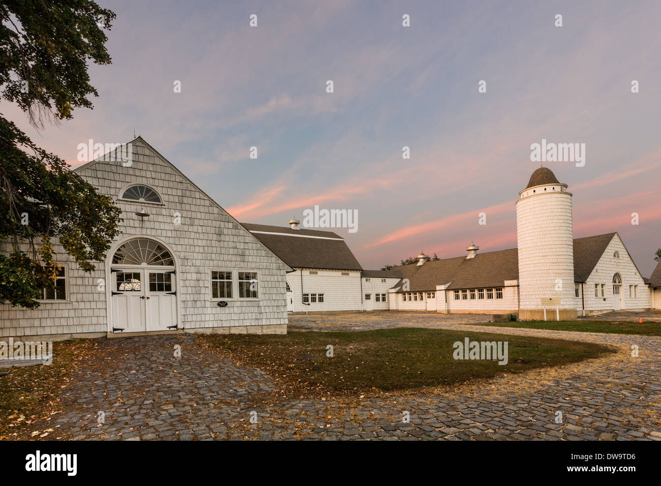 Joseph Lloyd Manor House, Lloyd Hals Halbinsel, Long Island, New York Stockfoto