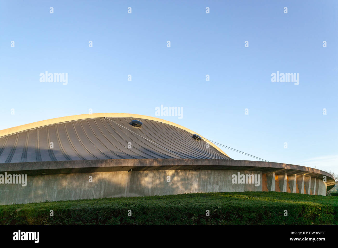 Ingalls Eisbahn; gemeinhin als Yale Wal, 1958. von Eero Saarinen, Yale University, New Haven, Connecticut, USA. Stockfoto