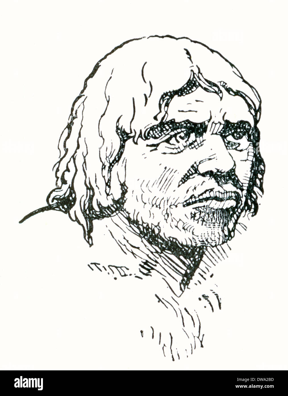 Neandertal Neanderthal Homo Neanderthalensis Stockfotos und -bilder ...