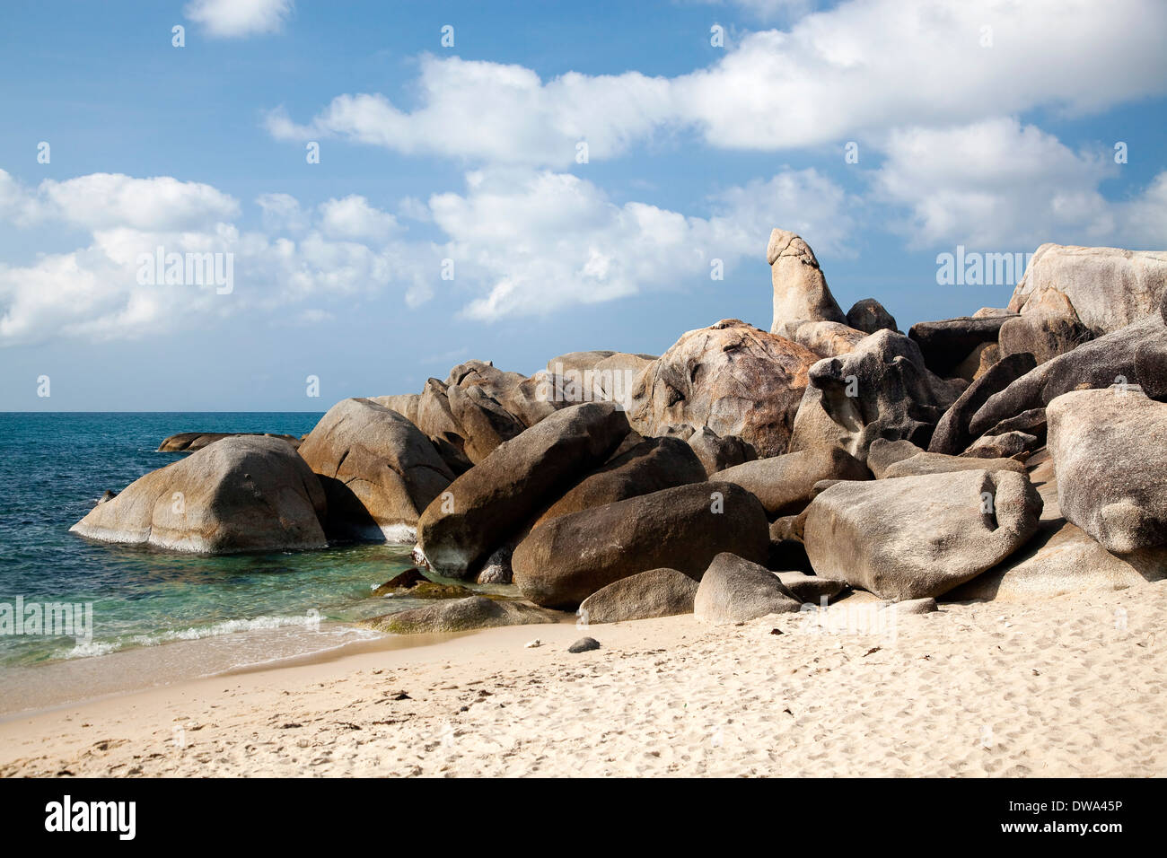 Schönen Lamai Beach, Koh Samui, Thailand - exotischen Urlaub Hintergrund Stockfoto
