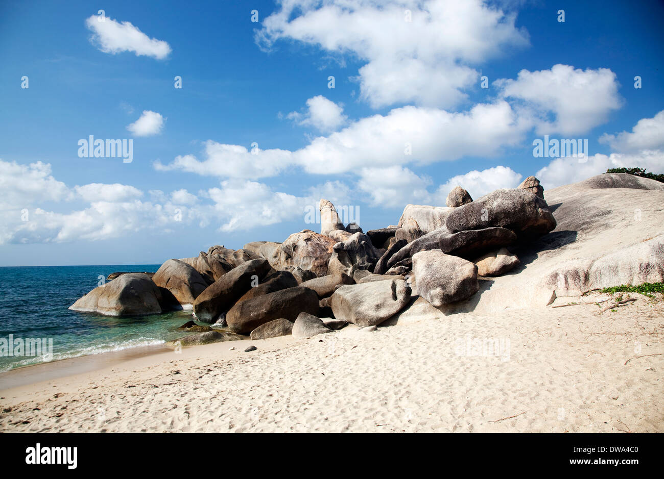Schönen Lamai Beach, Koh Samui, Thailand - exotischen Urlaub Hintergrund Stockfoto