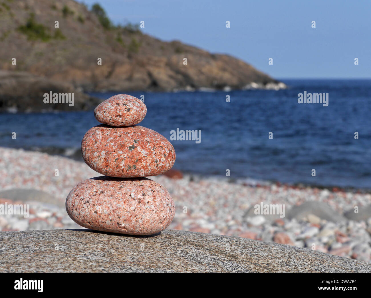 Storviken, Trysunda, Höga Kusten (hohe Küste), Västernorrlands Län, Bottnischen Meerbusen, Schweden Stockfoto