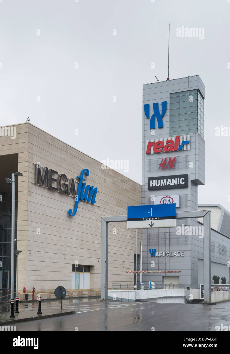AFI Palace Cotroceni Einkaufszentrum in Bukarest, Rumänien Stockfoto