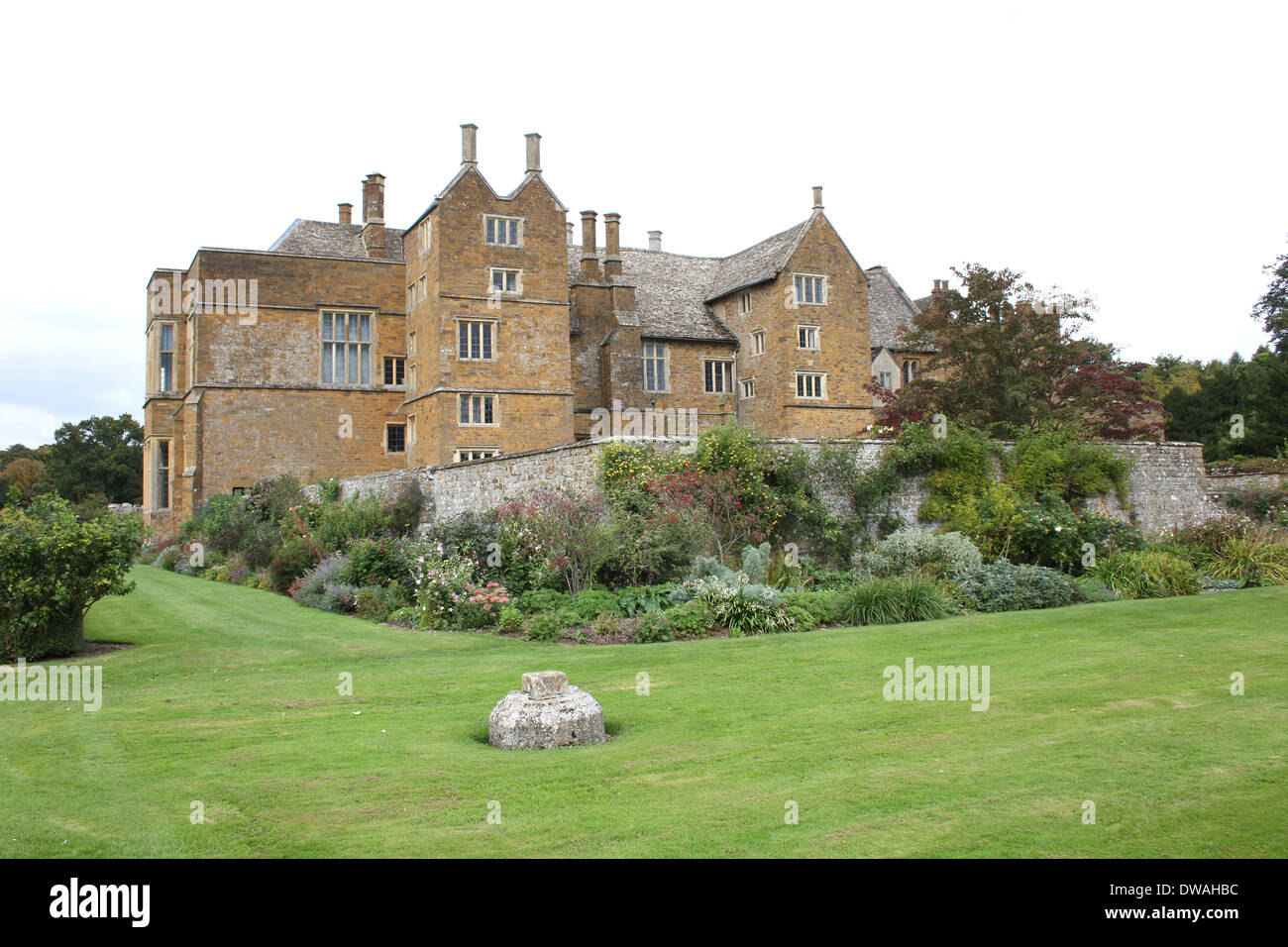 Broughton Burg, in der Nähe von Banbury, Oxfordshire. Stockfoto