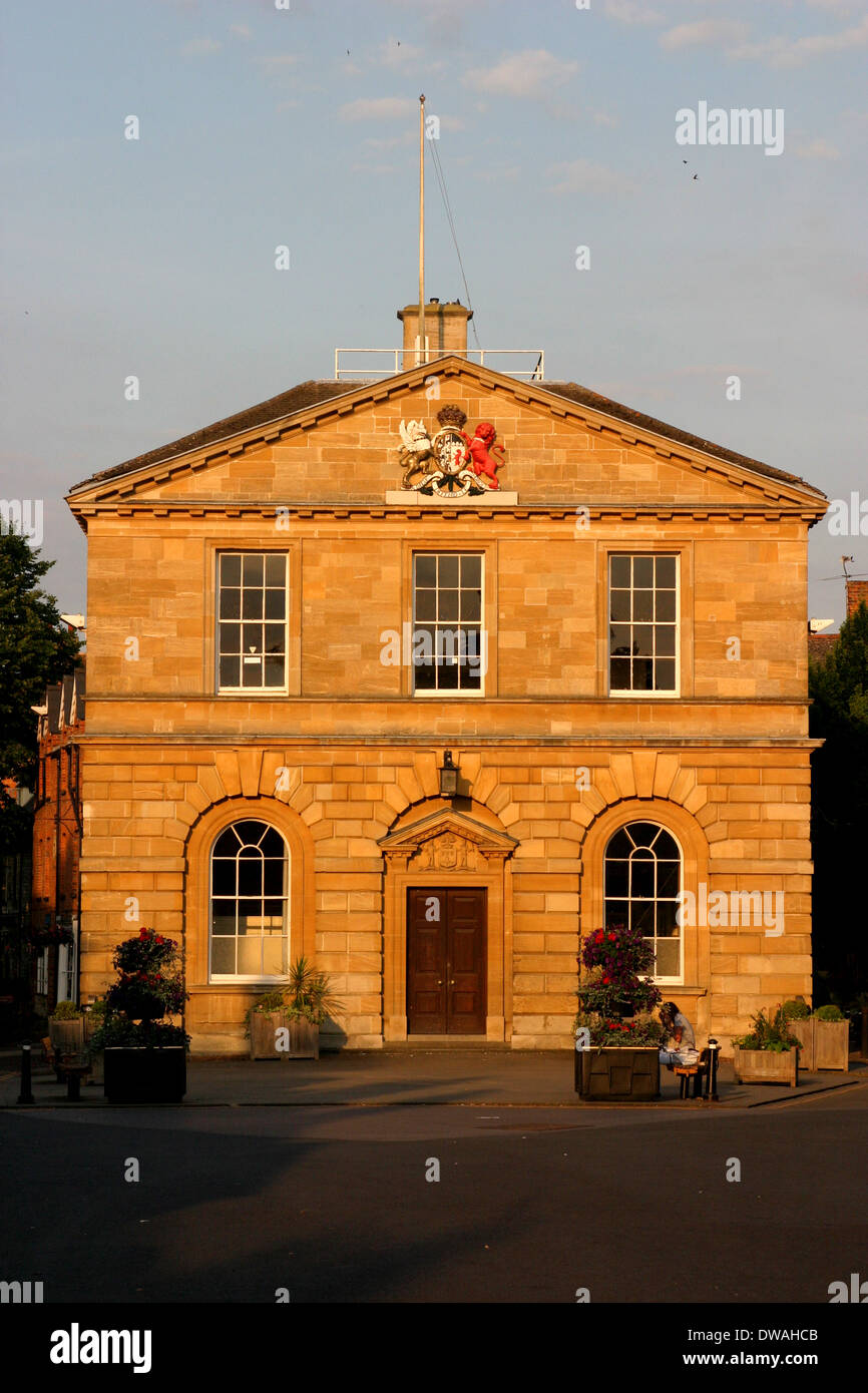 Das Rathaus in Woodstock, Oxfordshire. Stockfoto