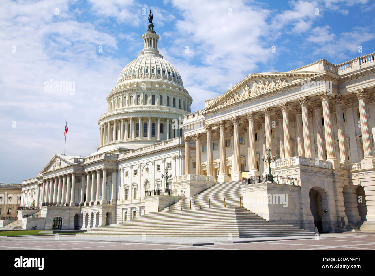 United States Capitol, Washington DC Stockfoto