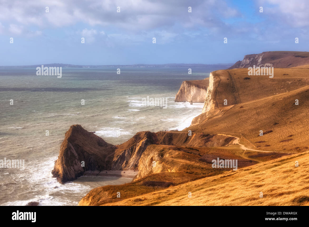 Jura-Küste, Dorset, England, Vereinigtes Königreich Stockfoto