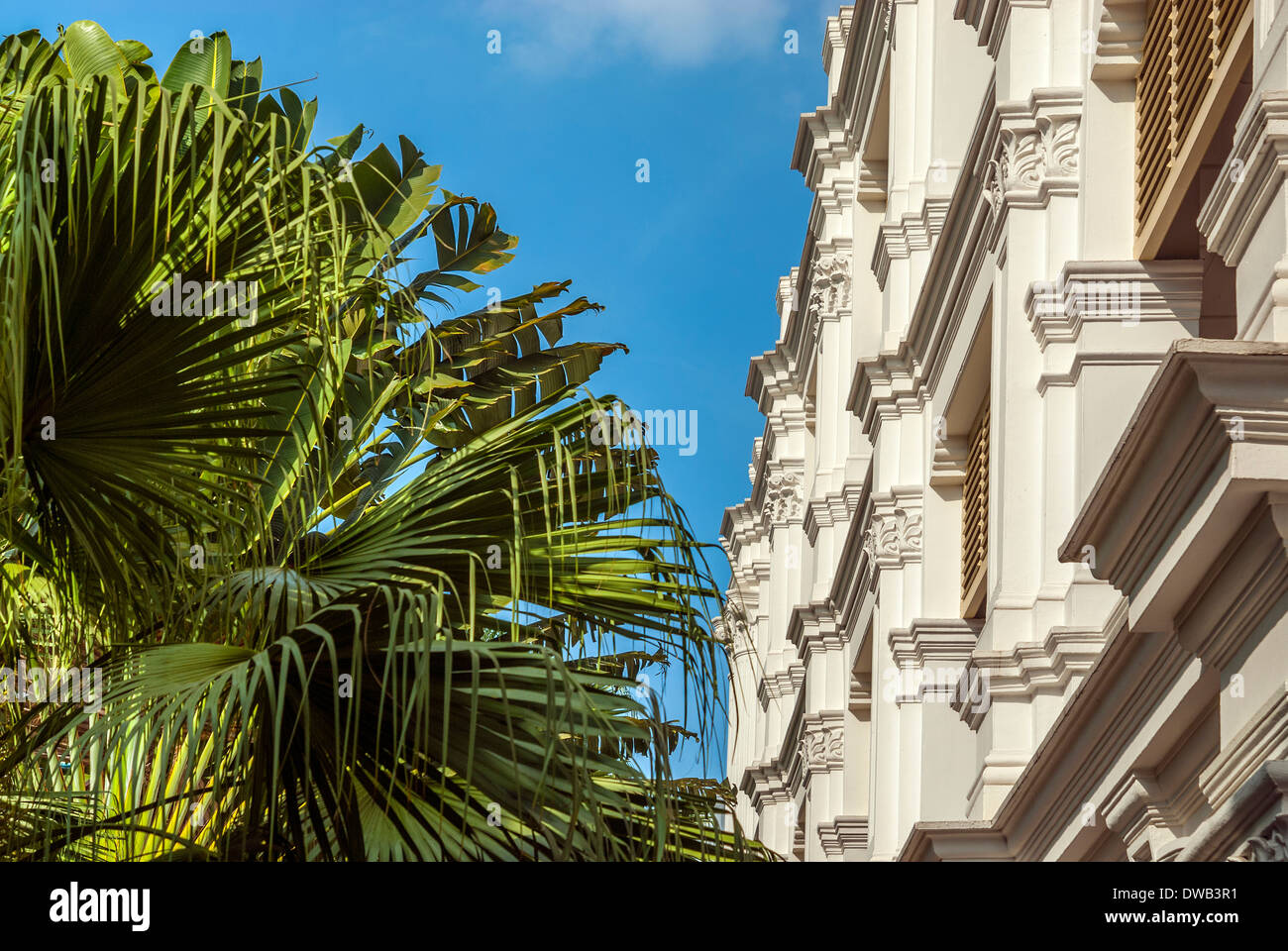 Detail, Raffles Arcade, Singapur Stockfoto
