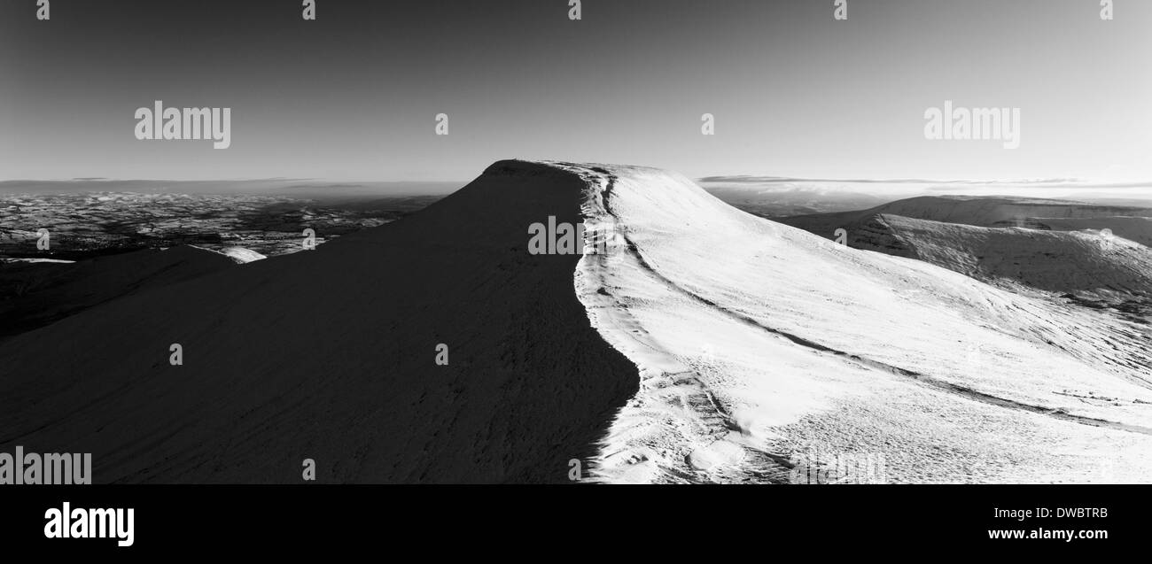 Pen y Fan. Brecon Beacons National Park. Powys. Wales. VEREINIGTES KÖNIGREICH. Stockfoto