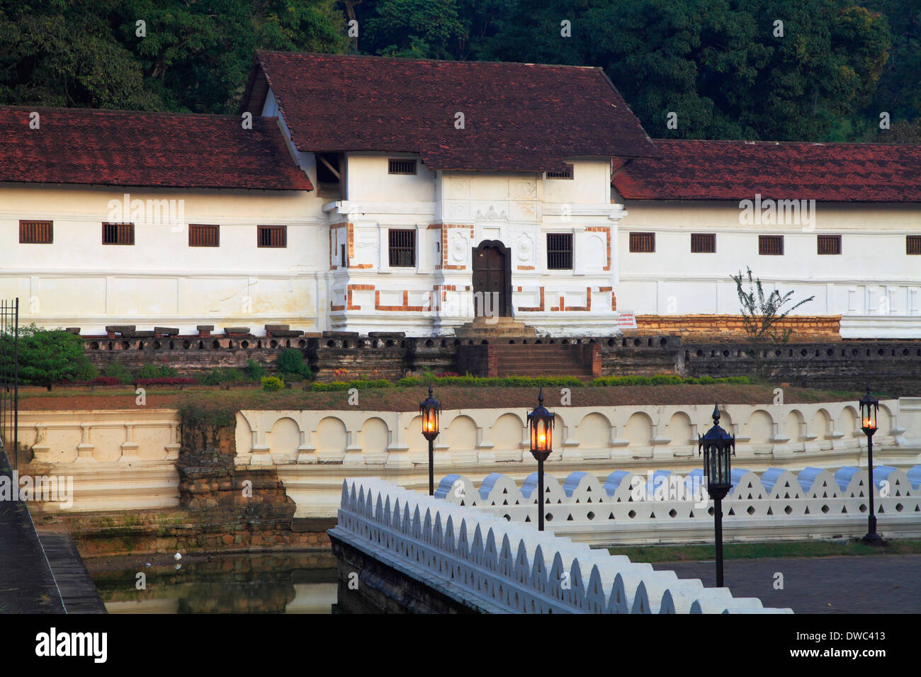 Sri Lanka; Kandy; Archäologisches Museum Stockfoto