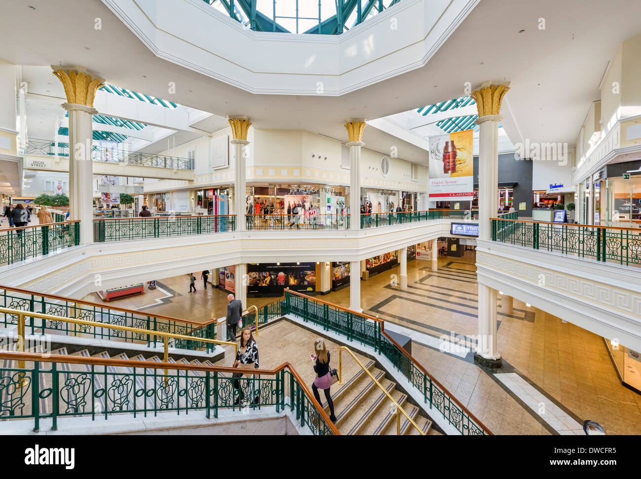 Meadowhall Einkaufszentrum, Sheffield, South Yorkshire, England, UK Stockfoto
