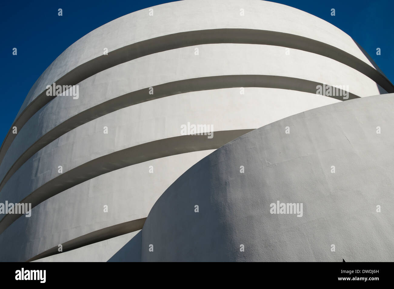Frank Lloyd Wrights GuggenheimMuseum New York USA Stockfotografie Alamy