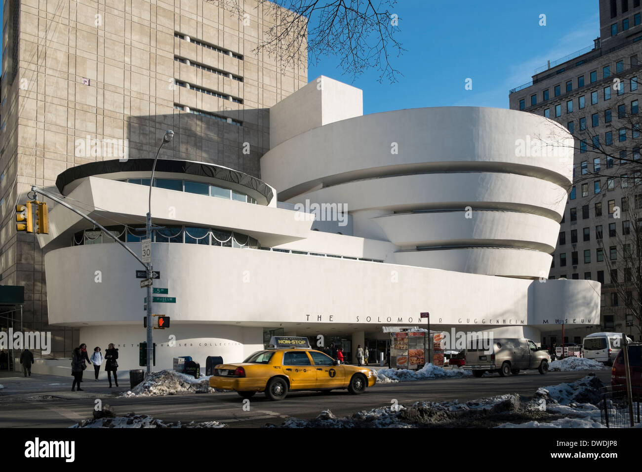 Frank Lloyd Wrights GuggenheimMuseum New York USA Stockfotografie Alamy