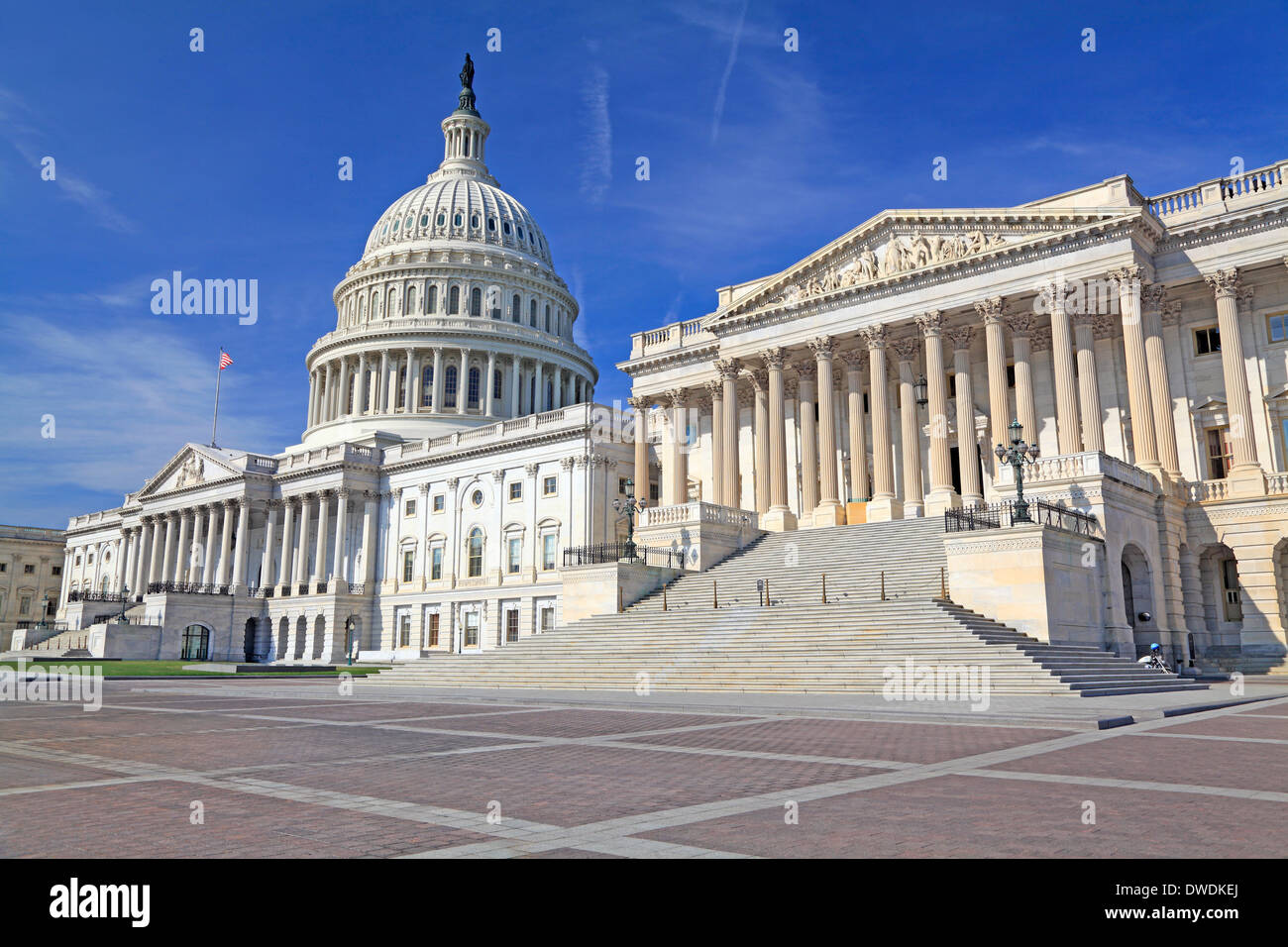 United States Capitol, Washington DC Stockfoto