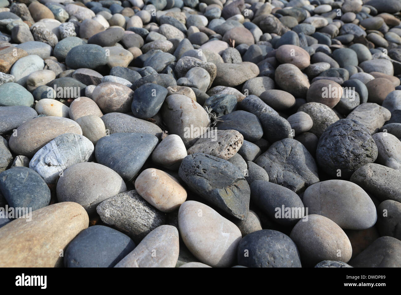 River Rock Hintergrund Stockfoto