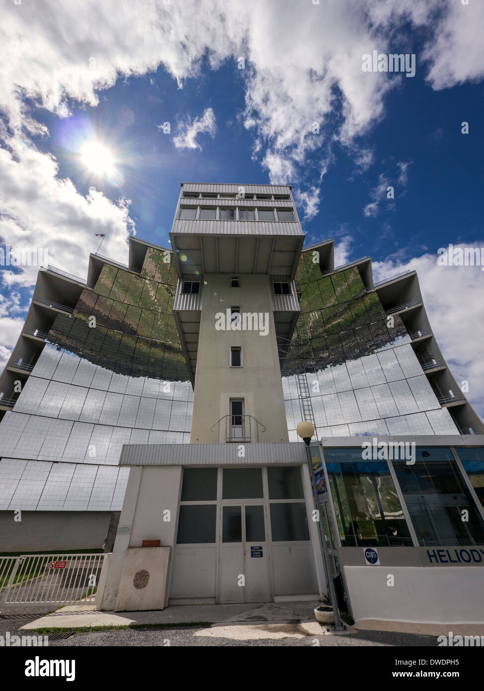 Frankreich, Pyrenées Orientales, solar schmieden vier Solaire d'Odeillo in Font-Romeu-Odeillo-Via Stockfoto