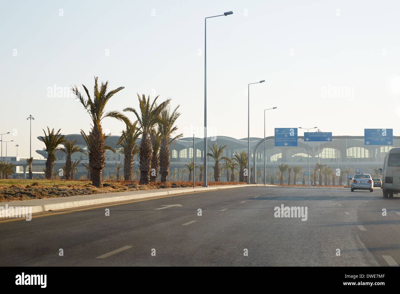 Flughafen Queen Alia Architekten Foster und Partner in Amman, Jordanien Stockfoto