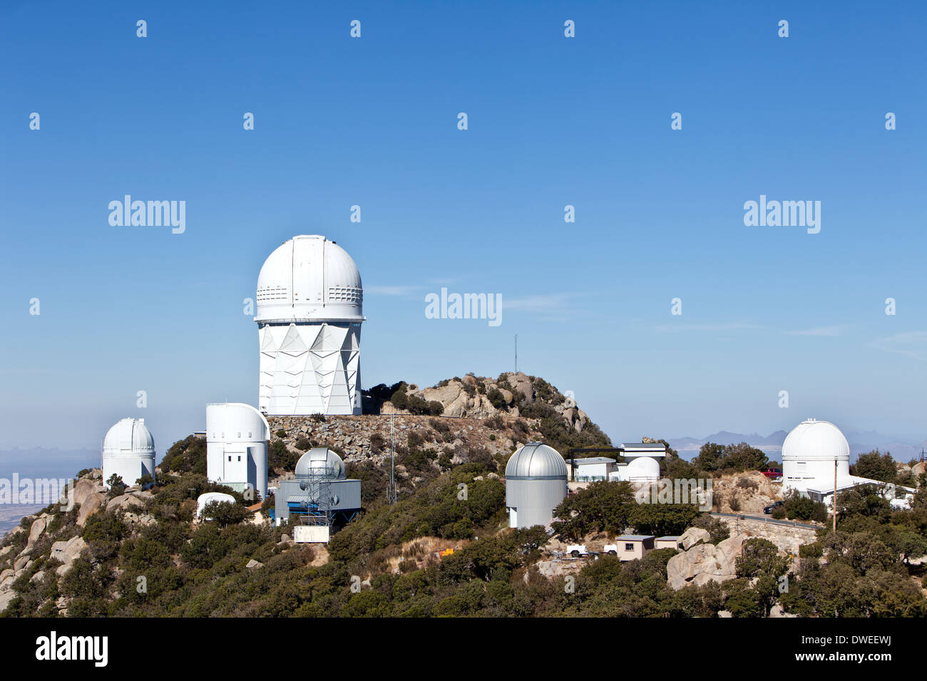 Kitt Peak National Observatory, Arizona Stockfoto
