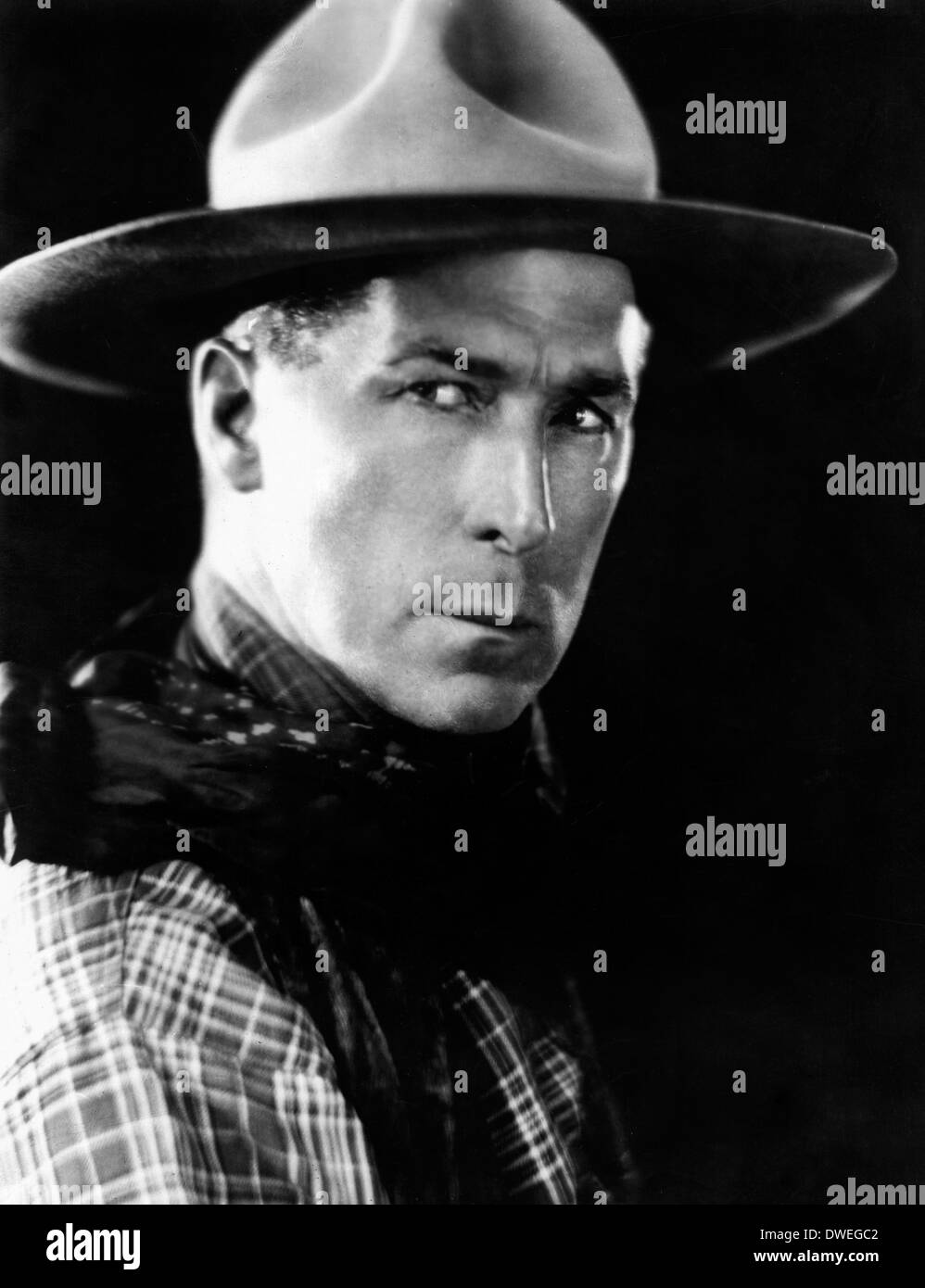 William S. Hart, US-amerikanischer Schauspieler, Portrait aus Film Still, ca. 1910 Stockfoto